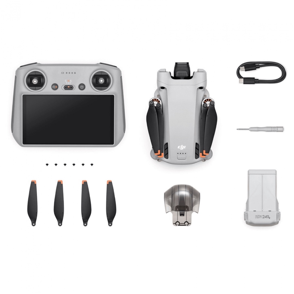 Flycam DJI Mini 3 Pro kèm DJI RC Remote - Bảo hành 12 tháng
