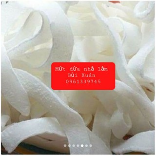 Mứt dừa nhà làm bùi xuân