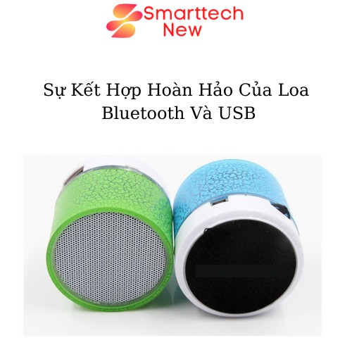 [Mã ELHACE giảm 4% đơn 300K] Loa Bluetooth Không Dây Mini Nhỏ Gọn Cầm Tay A9 Đèn LED Đổi Màu