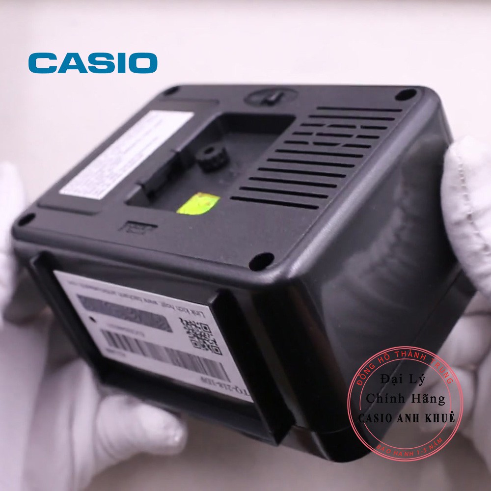 Đồng hồ để bàn Casio TQ-218-1DF báo thức cỡ to