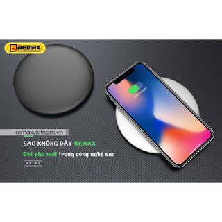 Đế sạc không dây siêu mỏng remax rp - w3 cho 8, 8 plus, x