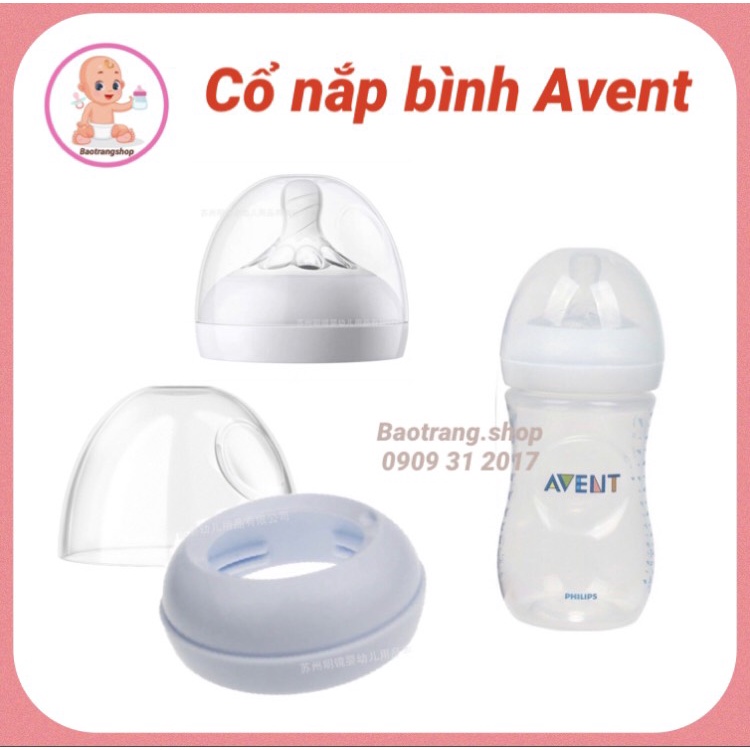 [Siêu Rẻ] Cổ Nắp Bình Sữa Avent