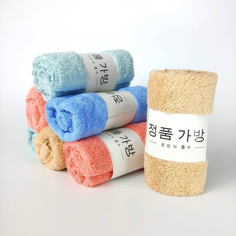 Khăn mặt Hàn Quốc cotton siêu thấm kích thước 30x50cm