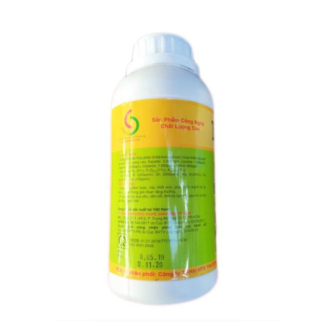 Phân Trùn Quế tốt lá mập chồi xanh lá BIO 01 500ml Earth Worm extract Fertilizer bio 01