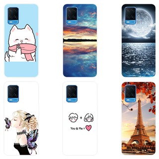 Ốp Điện Thoại TPU Dẻo Họa Tiết Hoạt Hình Dễ Thương Cho OPPO A54 4G OPPO A54 4G OPPOA54