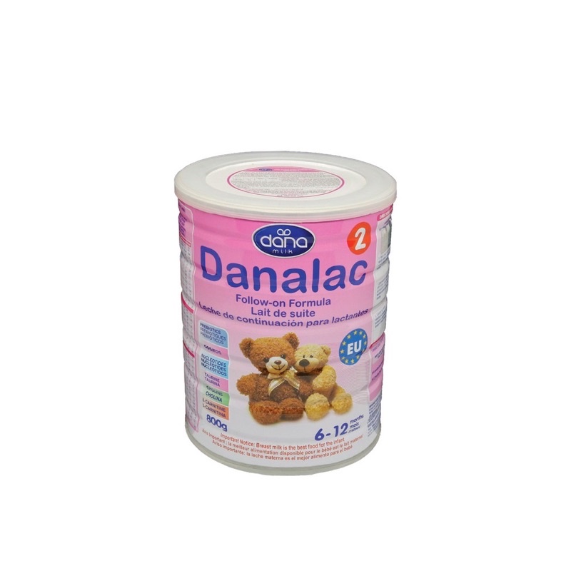 Sữa công thức Danalac Thụy Sĩ standard hộp 800gr và 400gr