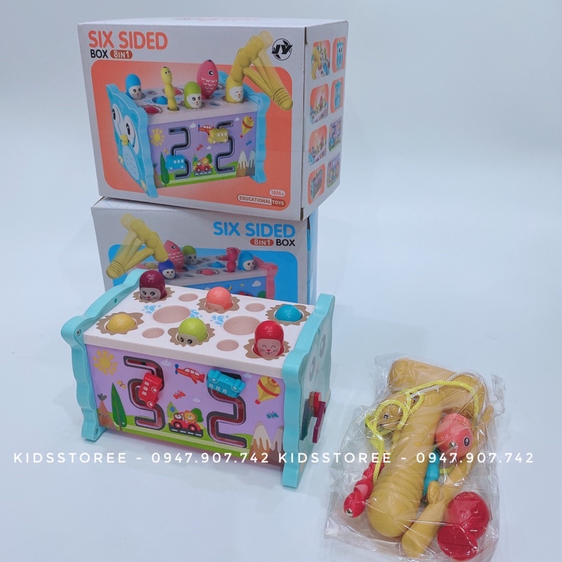 🔥𝐍𝐎𝐖 𝐒𝐇𝐈𝐏🔥Đồ Chơi Thông Minh 8in1 (Gắp Sâu, Câu Cá, Tìm Đường, Đập Chuột, Nhận Biết,…..) (𝐇𝐚̀𝐧𝐠 𝐒𝐚̆̃𝐧 - 𝐘 𝐡𝐢̀𝐧𝐡 𝟏𝟎𝟎%