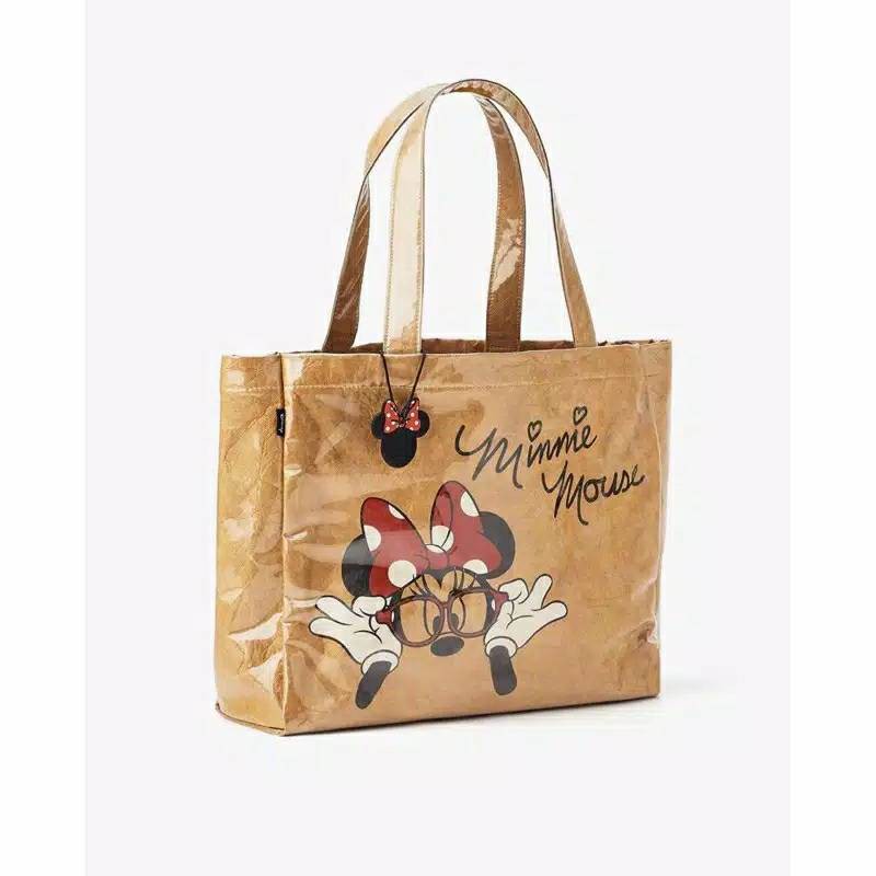 Túi Tote Zara Hình Chuột Minnie Đáng Yêu Cho Nữ