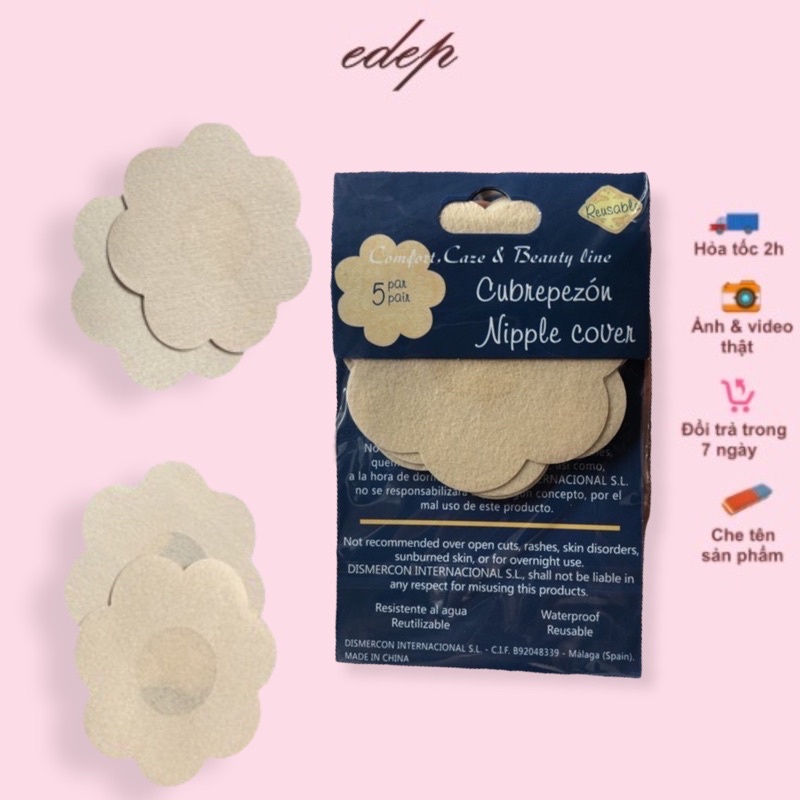 Combo 5 Đôi Dán Ti Giấy - Miếng Dán Đầu Ngực
