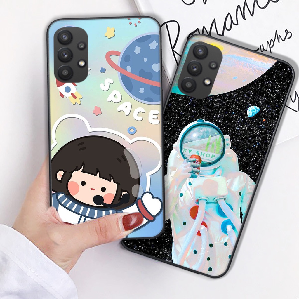 Ốp lưng Samsung A32 - Samsung A52 - Samsung A72 - vũ trụ cute nhiều hình cực chất