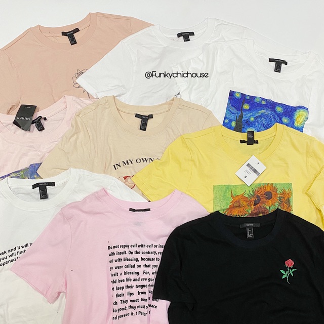 Áo thun trộn mẫu