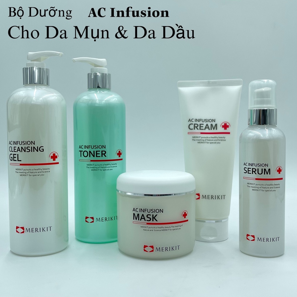 Tẩy Trang Cho Da Mụn, Da Dầu Hàn Quốc AC Infusion Cleansing Gel (480ml)