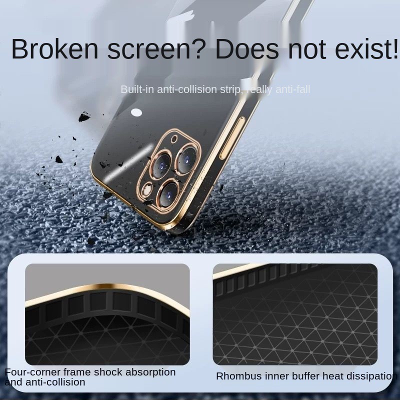 ✢✟☾Apple 12 mobile phone case anti-drop iPhone11 soft Pro max Thin 6/7/8plus all-inclusive XS male XR female | BigBuy360 - bigbuy360.vn