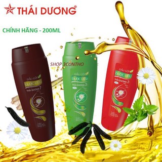 Dầu gội dược liệu Thái Dương 3 và 7 (200ml) ( có 3 mầu tùy chọn )