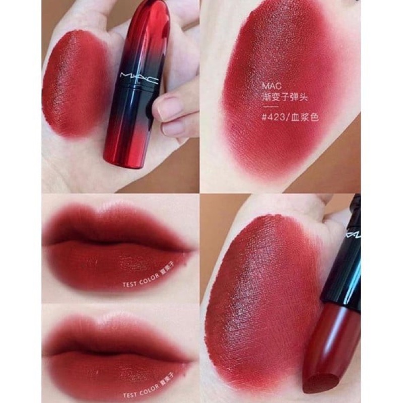 M.A.C - SON THỎI MÀU ĐỎ THUẦN SIÊU TÔN DA