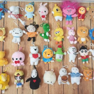 MÓC KHÓA GẤU BÔNG 10 - 15cm