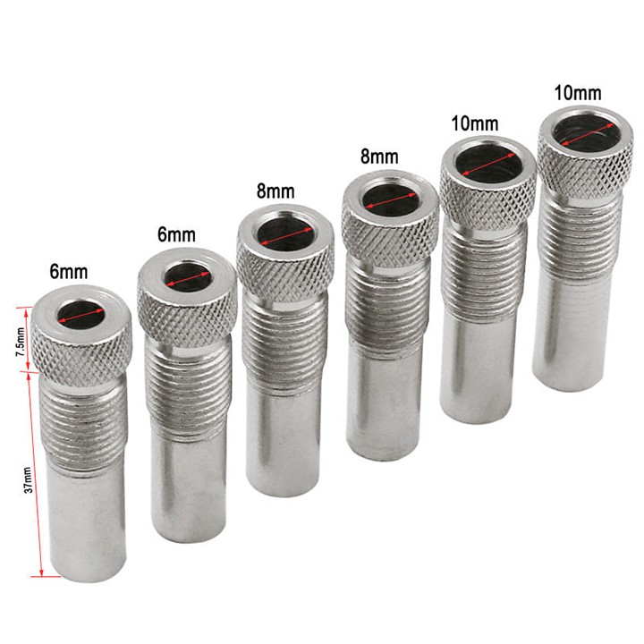 Cữ khoan chốt gỗ ❤️FREESHIP❤️ kẹp lấy tâm tự động - Cữ khoan thẳng