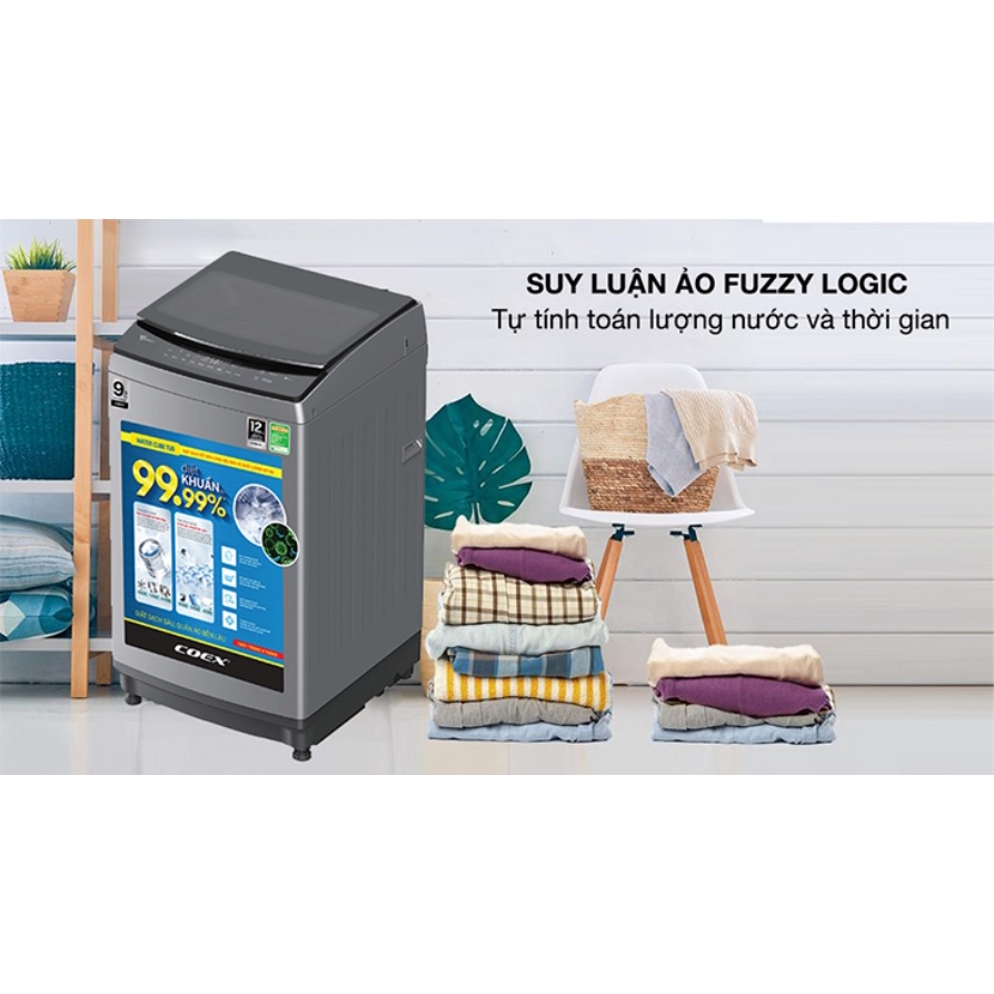 Máy giặt lồng đứng Coex 10,5kg TW-10CW1407IGB