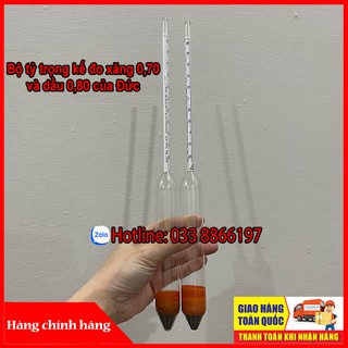 Bộ tỷ trọng kế đo xăng dầu