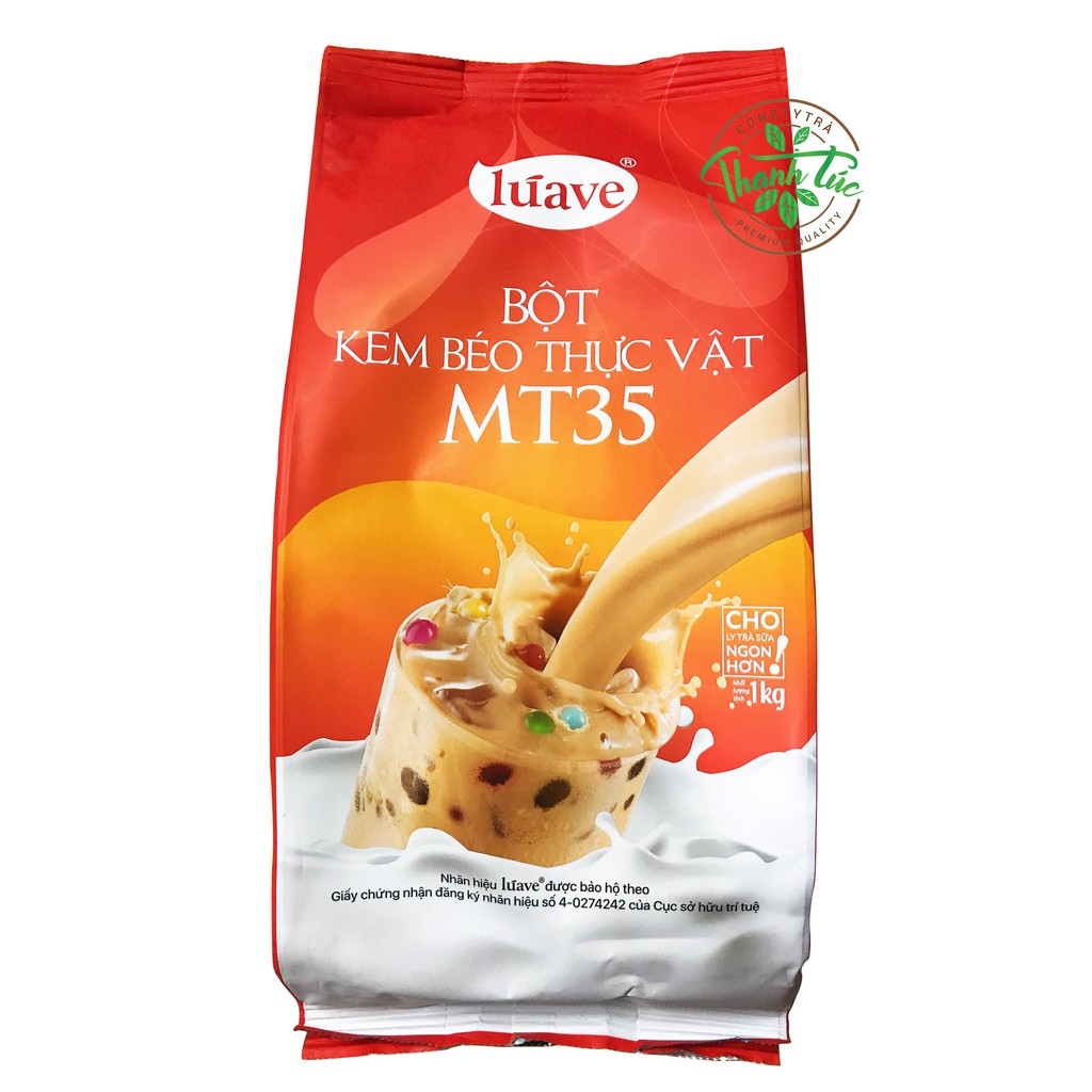 Bột Kem Béo Pha Trà Sữa Indo Indonesia LUAVE MT35 Gói 1kg