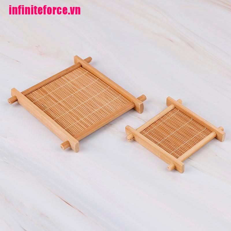 Đế lót ly bằng tre trang trí cho bàn ăn
