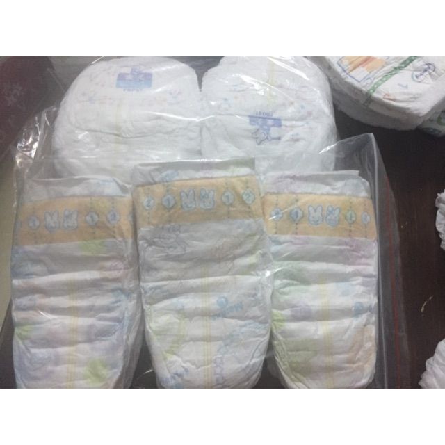 Combo 58c tã dán merries Size L(9-14kg hàng trần rách bao bì)