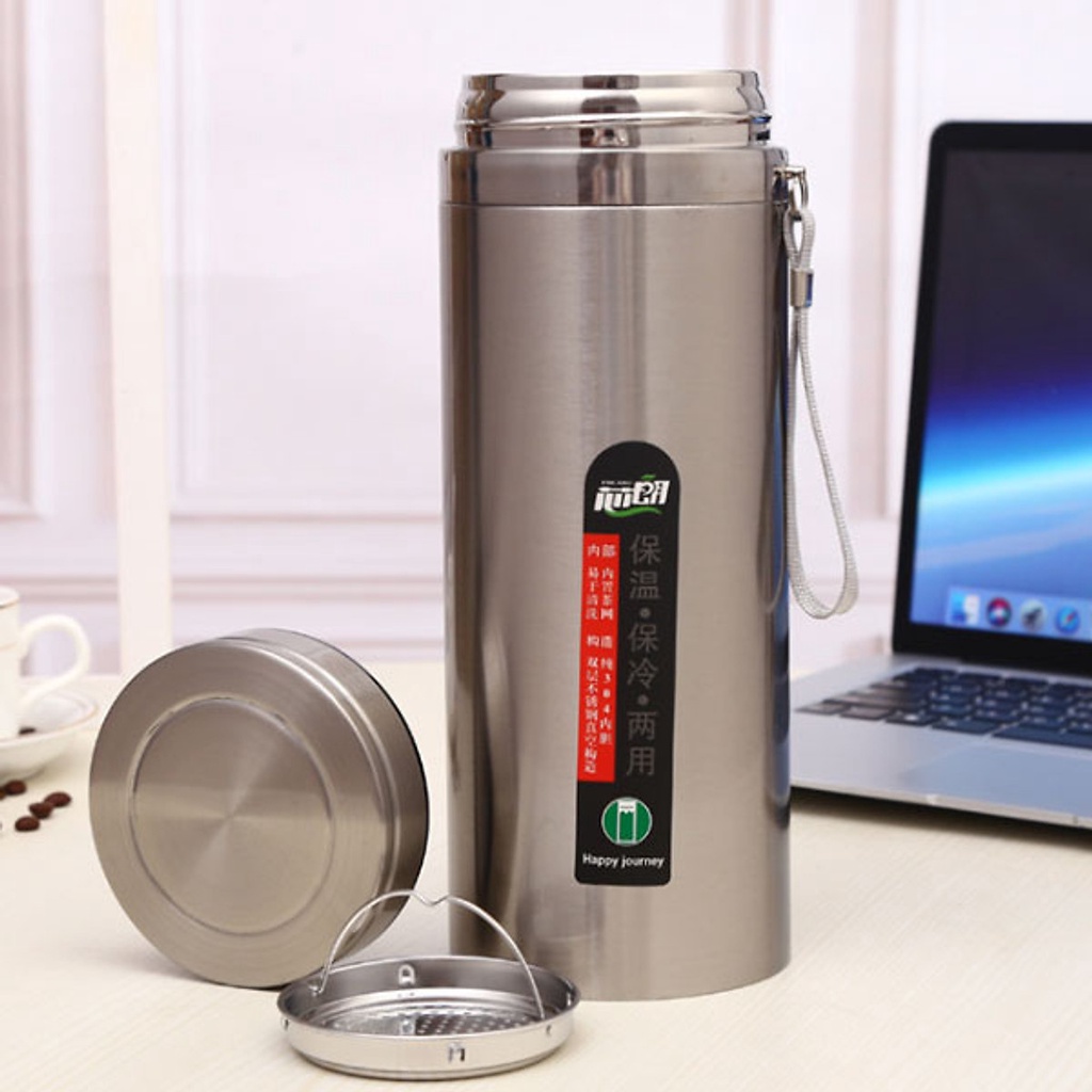 Bình Giữ Nhiệt Inox 304 1500ml Giữ Nóng 12h Chính hãng MINIIN