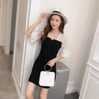Váy cho con bú tay ren