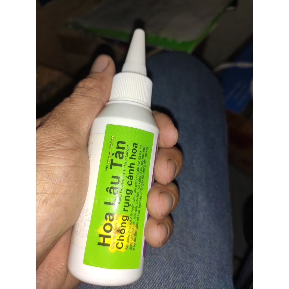 Chống rụng cánh hoa  Đại Học Cần Thơ giữ hoa tươi lâu CRCH ĐHCT 20ml / CRCH Hoa Mai 50ml