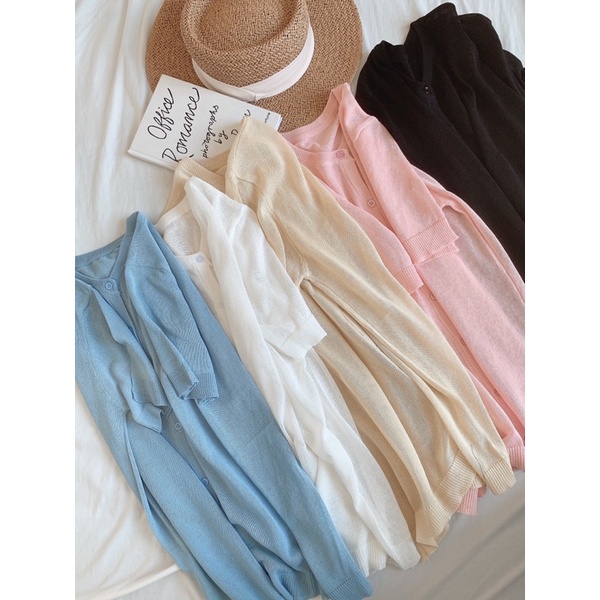 Áo cadigan len mỏng | BigBuy360 - bigbuy360.vn