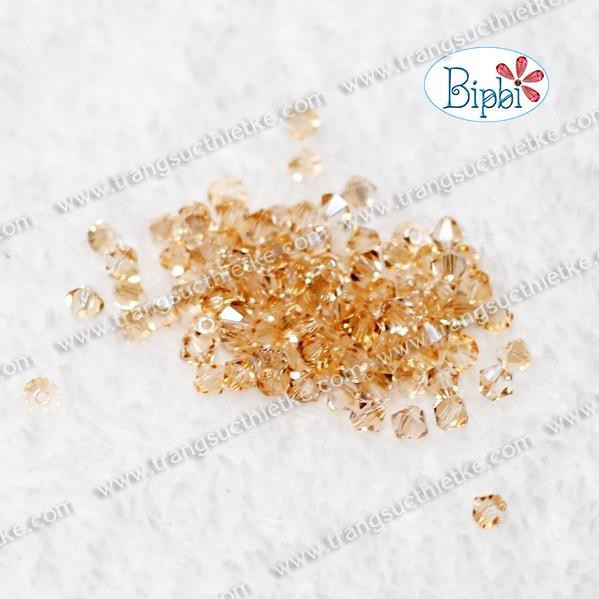 Pha lê Tiệp màu vàng trà (honey)
