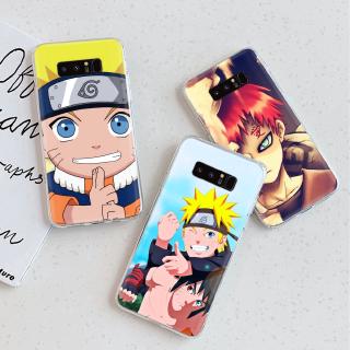 Ốp điện thoại mềm trong suốt hình Anime Naruto TT7 cho Samsung Galaxy Note 8 9 Lite 10 Plus 20 Ultra
