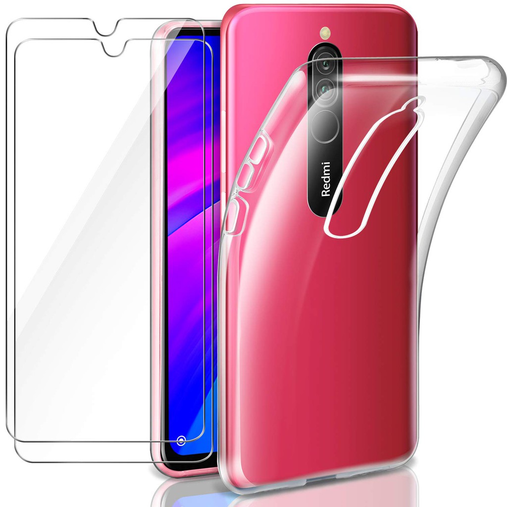 Ốp Xiaomi Redmi 8 dẻo trong suốt (Loại đẹp)