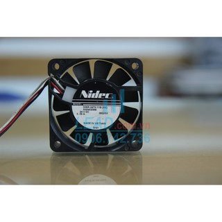 Quạt hút tản nhiệt DC NIDEC D06R-24TH , 24VDC, 60x60x15mm
