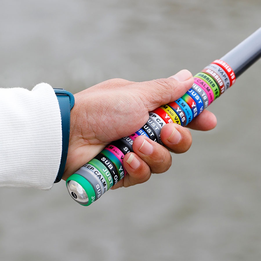 Combo Vòng Silocon Bọc Cán Cần, Vợt Cá, Chống Cần, Bảo Vệ Tay Cầm Cần Câu Cá Chống Trượt Trượt Cao Cấp PK-53