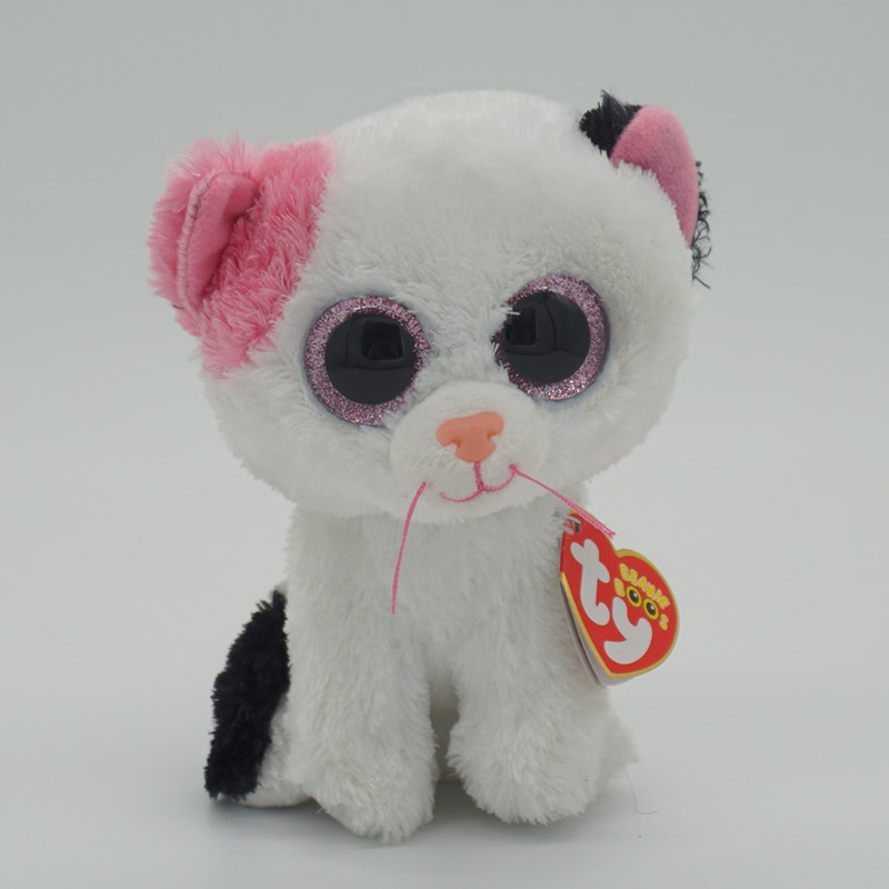 Búp Bê Nhồi Bông 15Cm Hình Động Vật Mắt To Dễ Thương