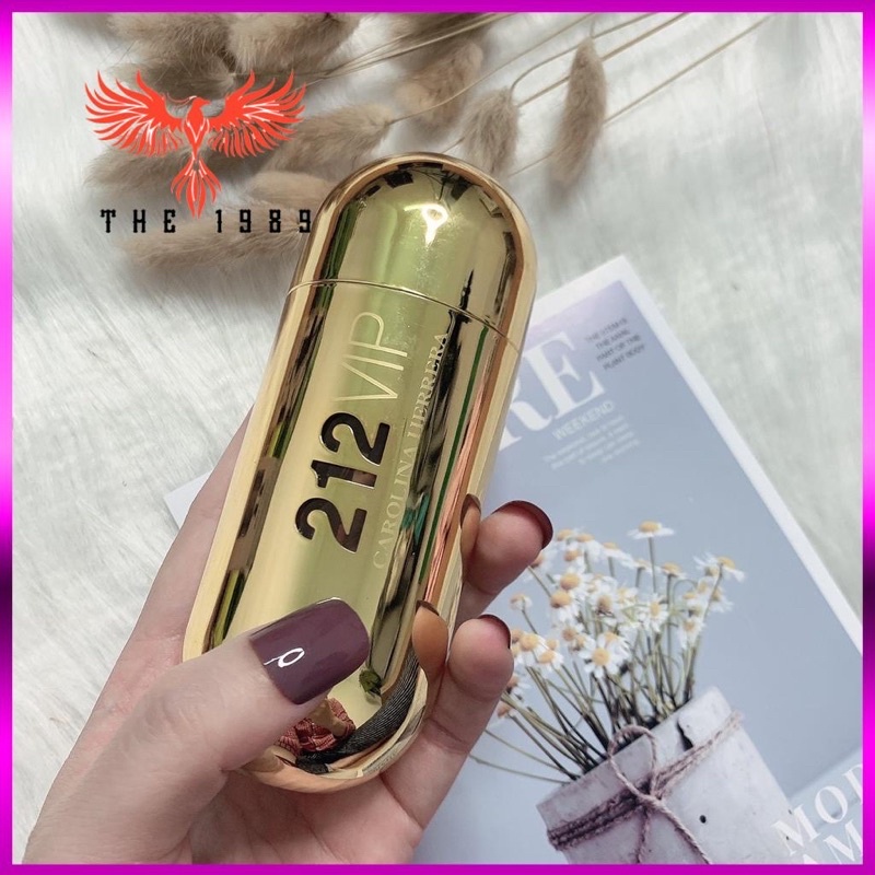 NƯỚC HOA 212 VIP NƯỚC HOA CAROLINA HERRERA 212 VIP EDP CHO NỮ NUOC HOA NU 212 CHAI VÀNG DẦU THƠM 212 SỈ