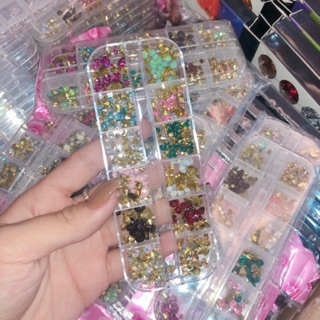 Set đá chân nhọn mix