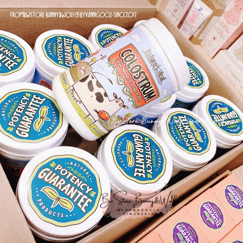 Sữa Non Colostrum + Lactoferrin Nature's Meal USA Hộp 120gr cho bé từ sơ sinh [Hàng Air - Date mới nhất]