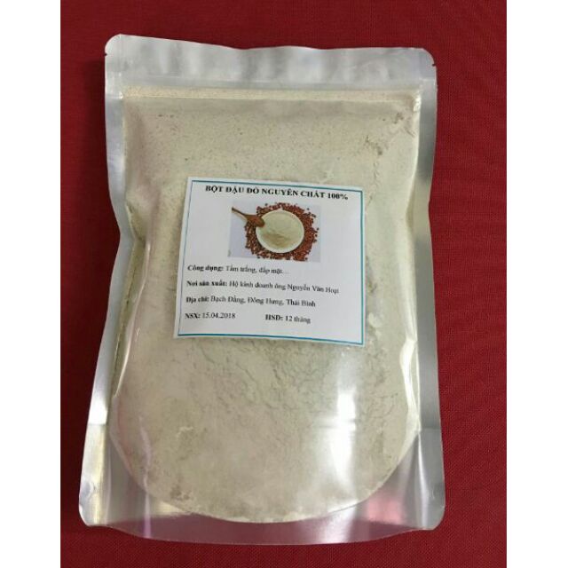 [FREESHIP TỪ 99K]1kg bột đậu đỏ nguyên chất