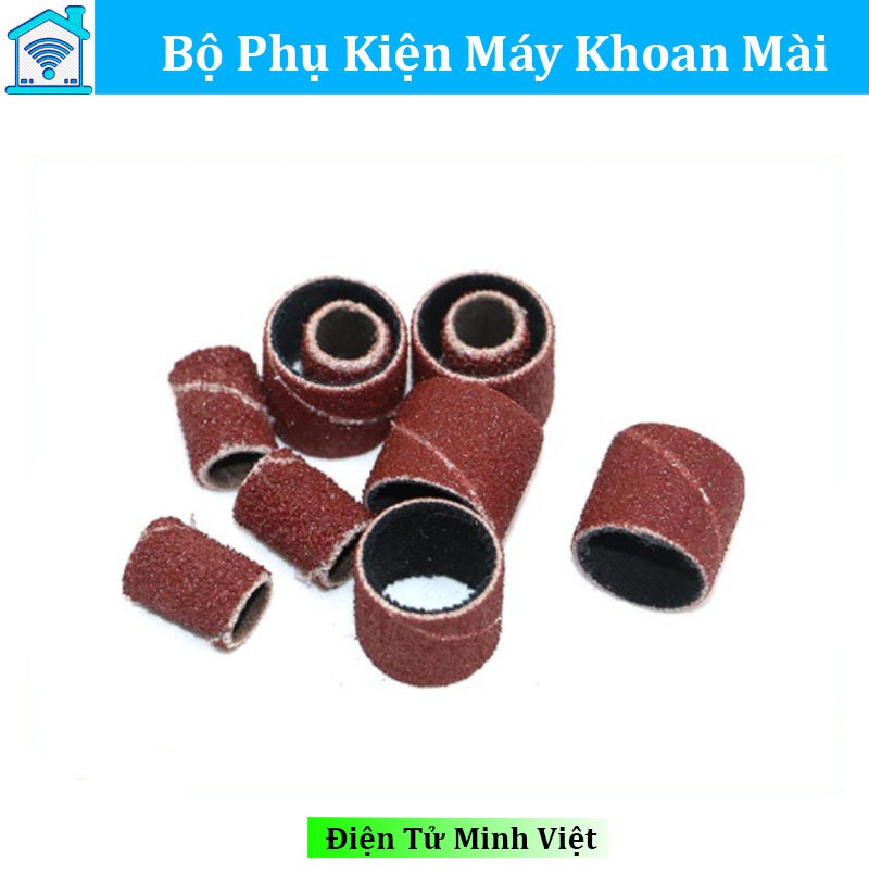 Bộ Phụ Kiện Máy Khoan Mài Đa Năng 105 Chi Tiết - Đĩa Cắt - Mũi Mài Mini - Nỉ Đánh Bóng