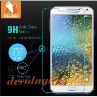 Combo 3 kính cường lực cho samsung E7