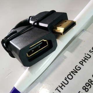 Cáp nối dài HDMI: Đầu Đực ra 1 đầu Cái - Cáp dài 11Cm