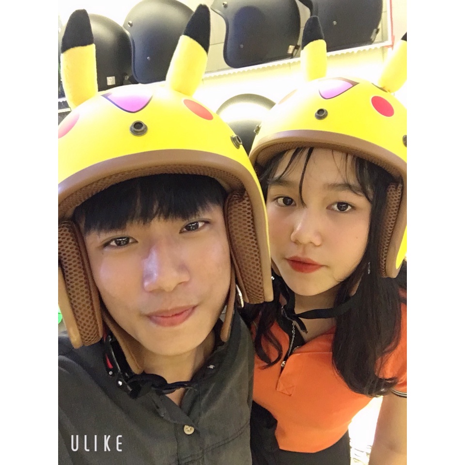 Nón Bảo Hiểm 3/4 Napoli Hình Thú Cute