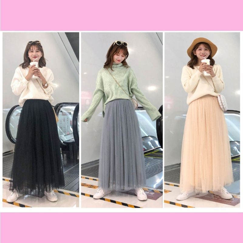 Chân váy công chúa  tutu QC 3 lớp