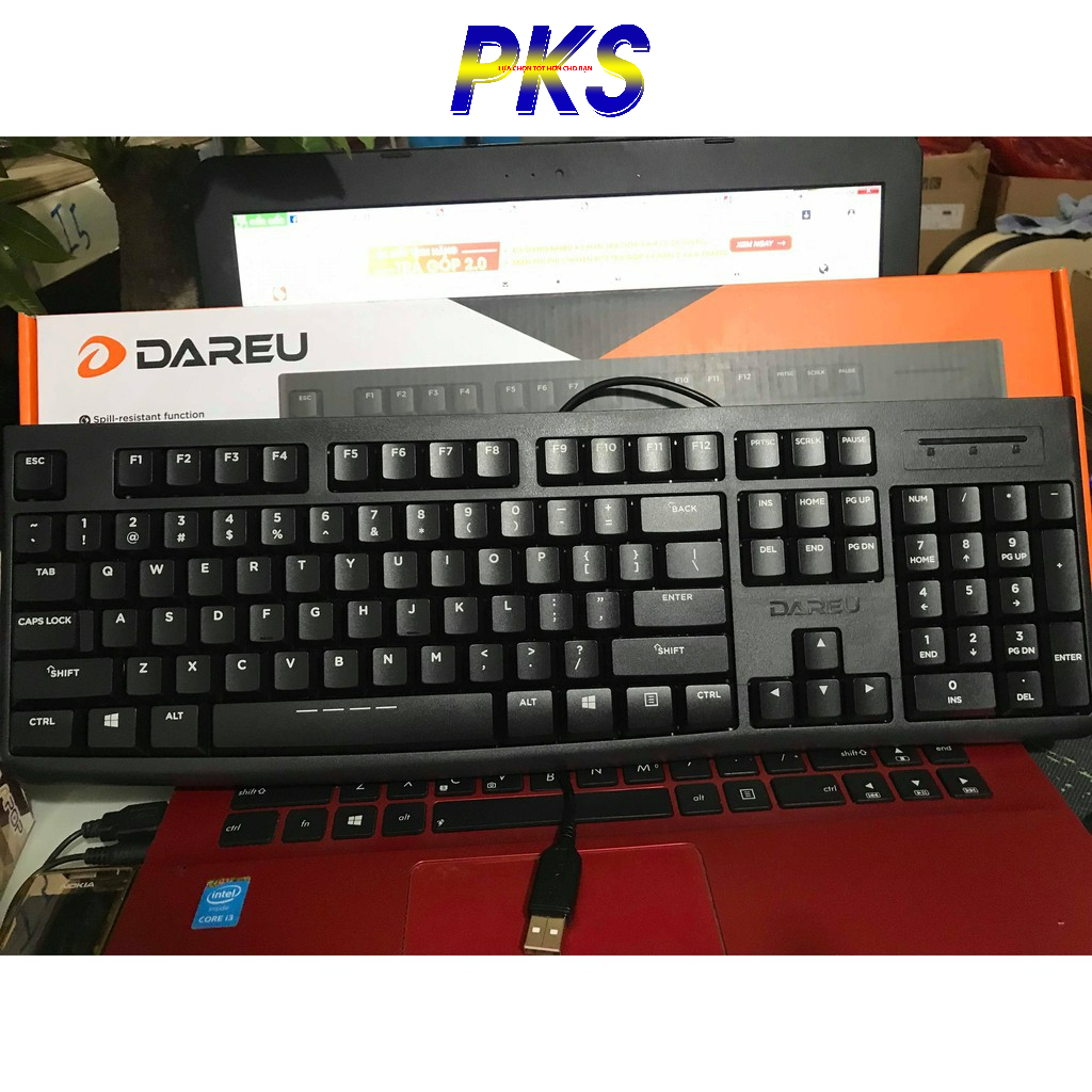 Bàn Phím Máy Tính Chính Hãng DAREU LK185
