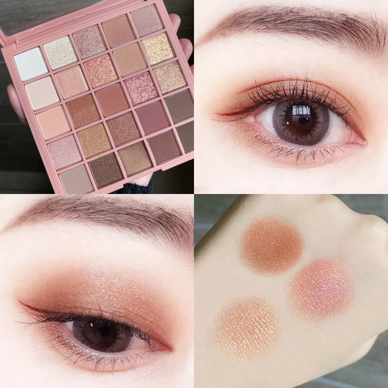 Bảng Phấn Mắt 25 Màu Sắc Dễ Phối Đồ Trang Điểm Tiện Dụng