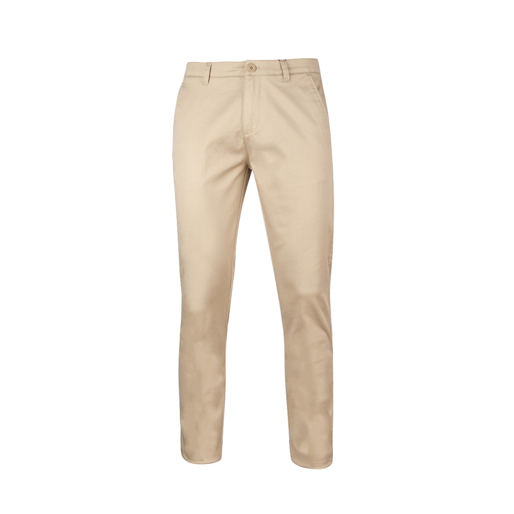 Quần kaki owen màu vàng be QKSL22007