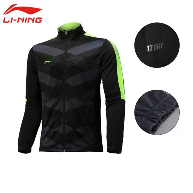 Áo nỉ lining nam chính hãng new 2019