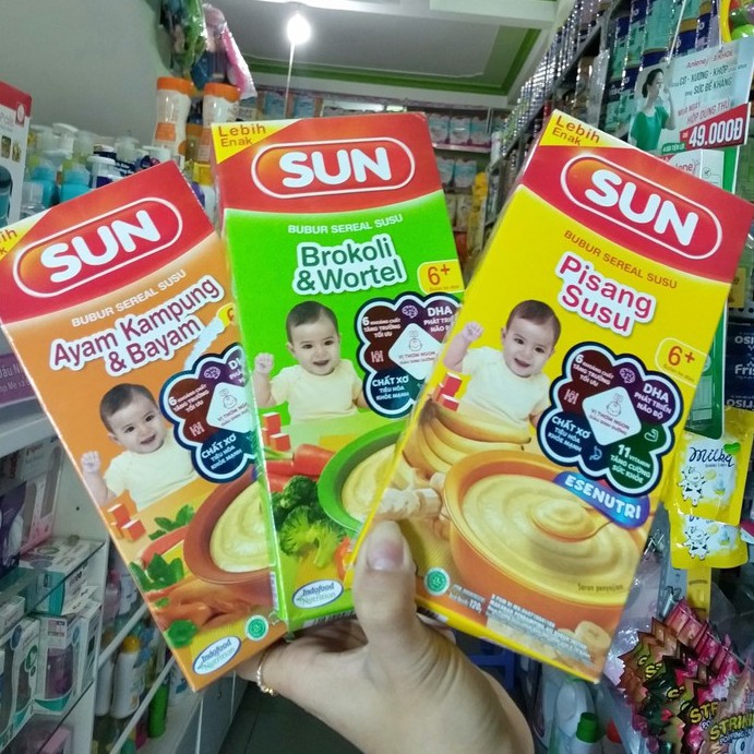 Bột ăn dặm dinh dưỡng sữa Indofood 120g